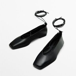 Massimo Dutti Elegant Black Women's Shoes size 9